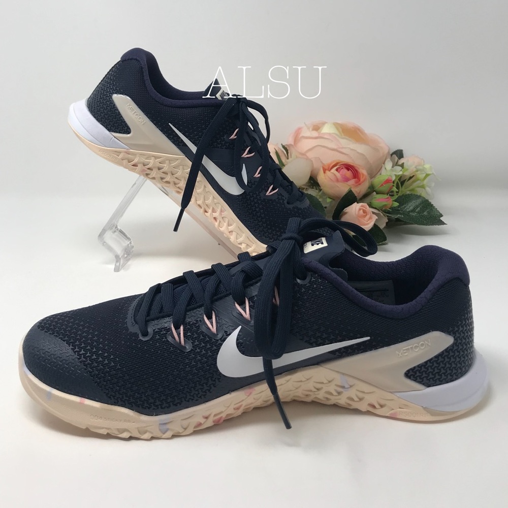 Nike Metcon 4 Obsidian Blue White Guava Ice W - Picture 2 of 7